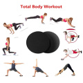 2020 Home Gym Full Body Workout Exercise Gliding Disc, Fitness Equipment Dual Sided Use Core Sliders&